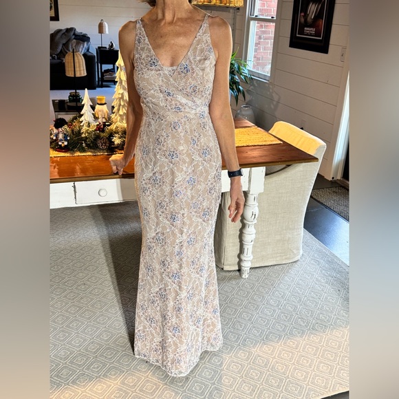 Dress the Population, size small, full length dress. Worn once. - Picture 4 of 6